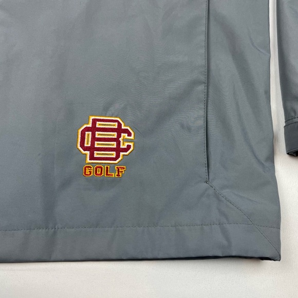 Nike Golf Storm Fit Bethune Cookman Mens Windbreaker Rain Jacket Medium Grey A6 - Picture 6 of 10